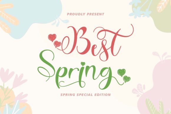 Best Spring: A Practical Look at This Heart-Adorned Handwritten Font