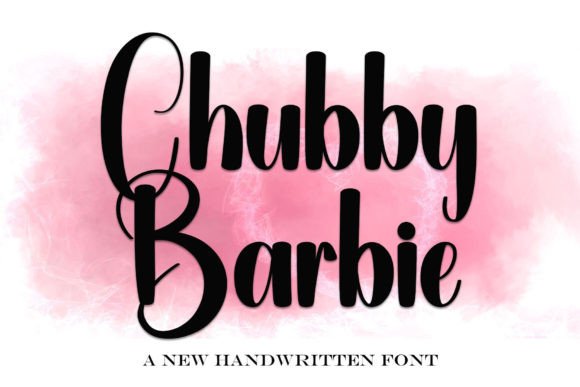 Chubby Barbie: A Stylish Handwritten Font for Modern Creators
