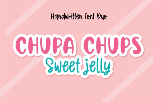 Chupa Chups Sweet Jelly: A Handwritten Font for Creative Projects