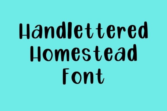 Handlettered Homestead: Elevate Your Visual Design