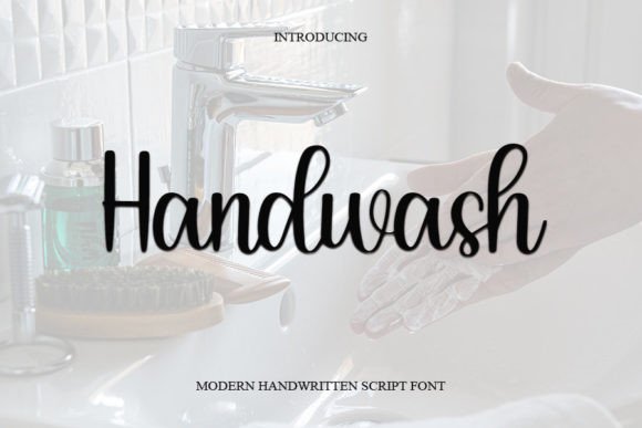 Handwash: A Beautiful Handwritten Font for Creative Projects