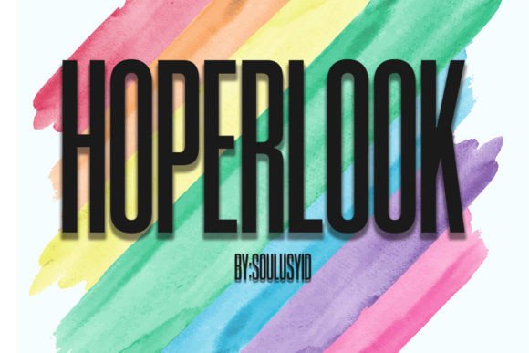 Hoperlook: The Bold Typeface That Commands Attention