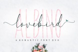 Lovebird: A Romantic Brush Font Duo for Elegant Design