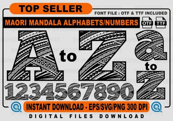 Maori Mandala: Evaluating a Distinctive Display Typeface for Your Design Projects