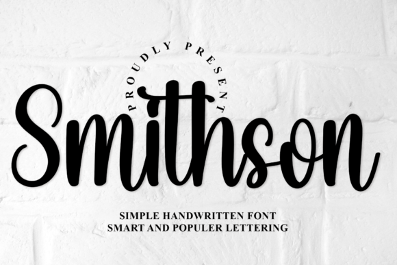 Smithson Font: The Elegant Script for Your Creative Projects