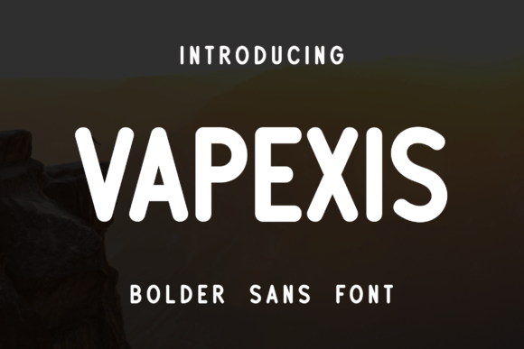 Vapexis: A Modern Sans Serif for Clean, Flexible Design